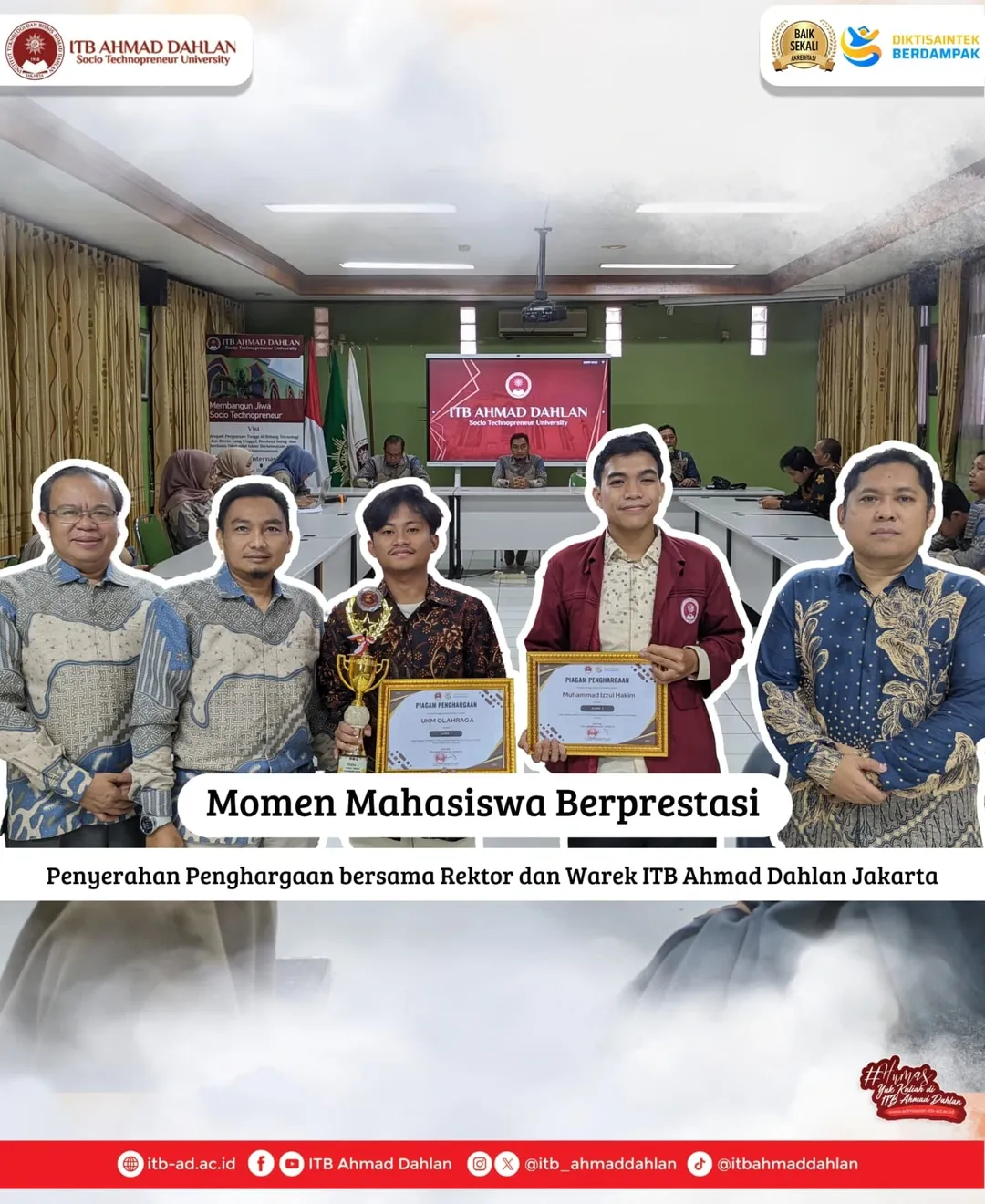 Prestasi Membanggakan Mahasiswa ITB Ahmad Dahlan Jakarta di Kancah Nasional